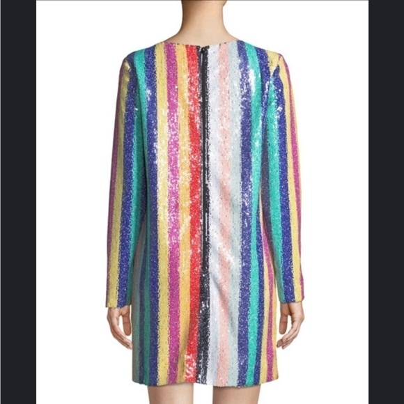 Mestiza rainbow sequin stripe dress - Picture 2 of 6